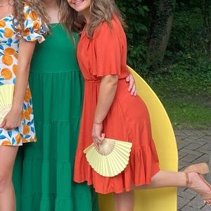 Orange target dress! Only worn once :)